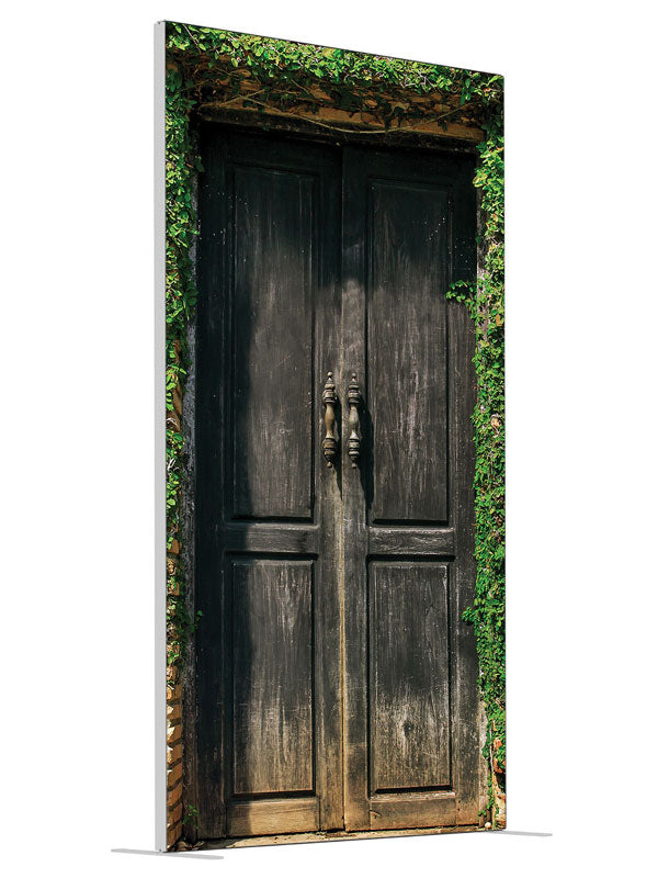 Secret Garden shown at an angled view, photography backdrop panel for Denny StudioEdge silicone edge frame, 4 ft