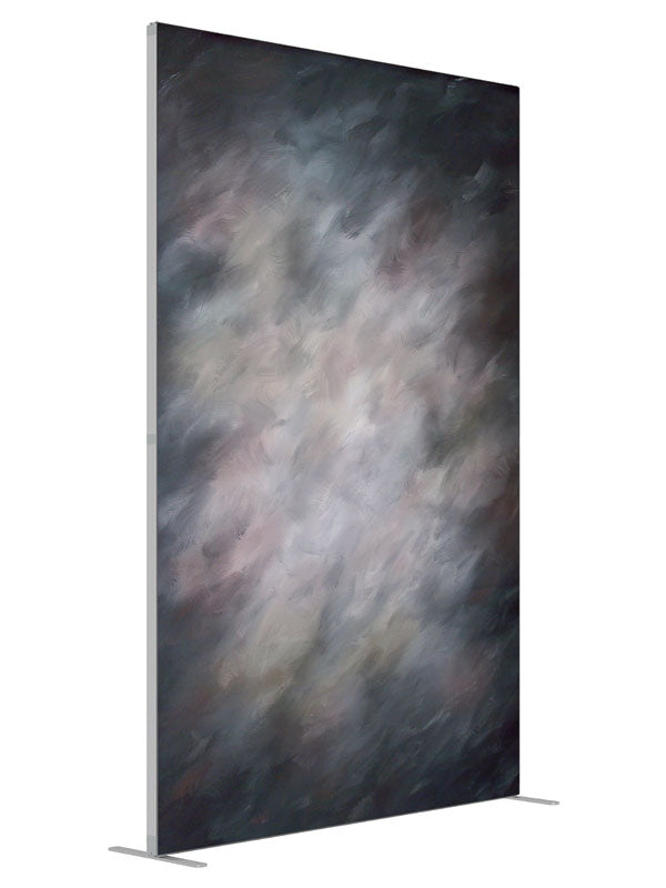 Seduction shown at an angled view, photography backdrop panel for Denny StudioEdge silicone edge frame, 5 ft