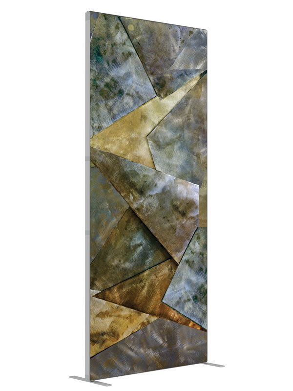 Shards shown at an angled view, photography backdrop panel for Denny StudioEdge silicone edge frame, 3 ft