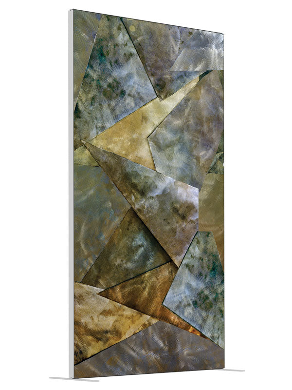 Shards shown at an angled view, photography backdrop panel for Denny StudioEdge silicone edge frame, 4 ft