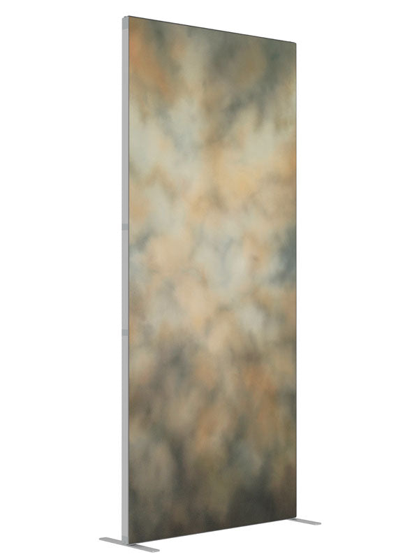 Sherwood shown at an angled view, photography backdrop panel for Denny StudioEdge silicone edge frame, 3 ft