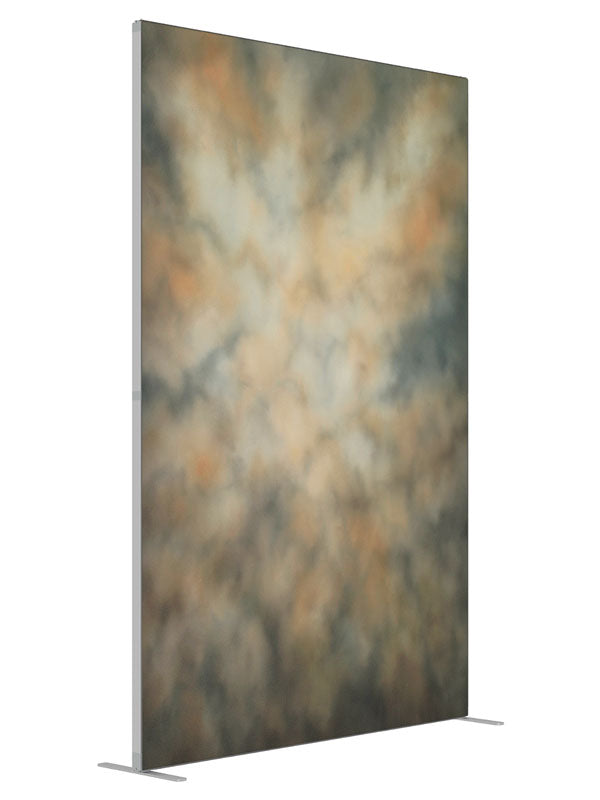 Sherwood shown at an angled view, photography backdrop panel for Denny StudioEdge silicone edge frame, 5 ft