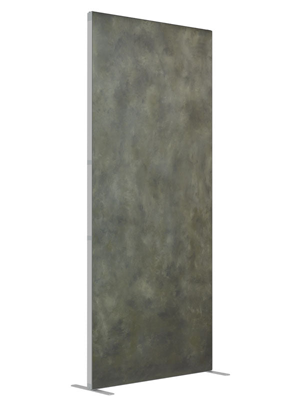 Siam Green shown at an angled view, photography backdrop panel for Denny StudioEdge silicone edge frame, 3 ft