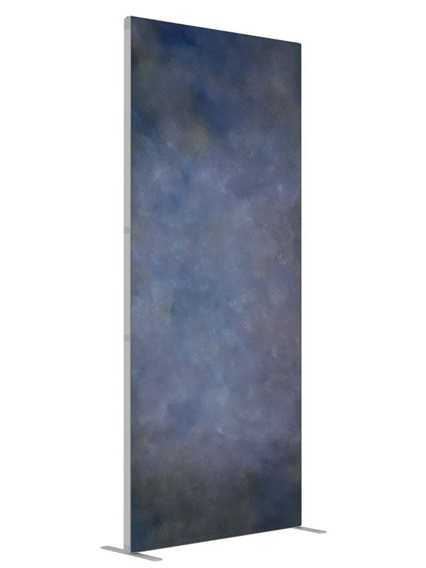 Siamese Eyes shown at an angled view, photography backdrop panel for Denny StudioEdge silicone edge frame, 3 ft