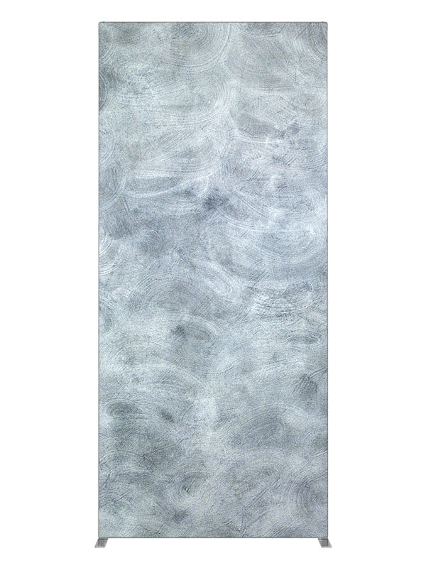 Silver, photography backdrop panel for Denny StudioEdge silicone edge frame, 3 ft