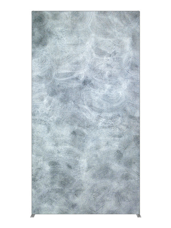 Silver, photography backdrop panel for Denny StudioEdge silicone edge frame, 4 ft