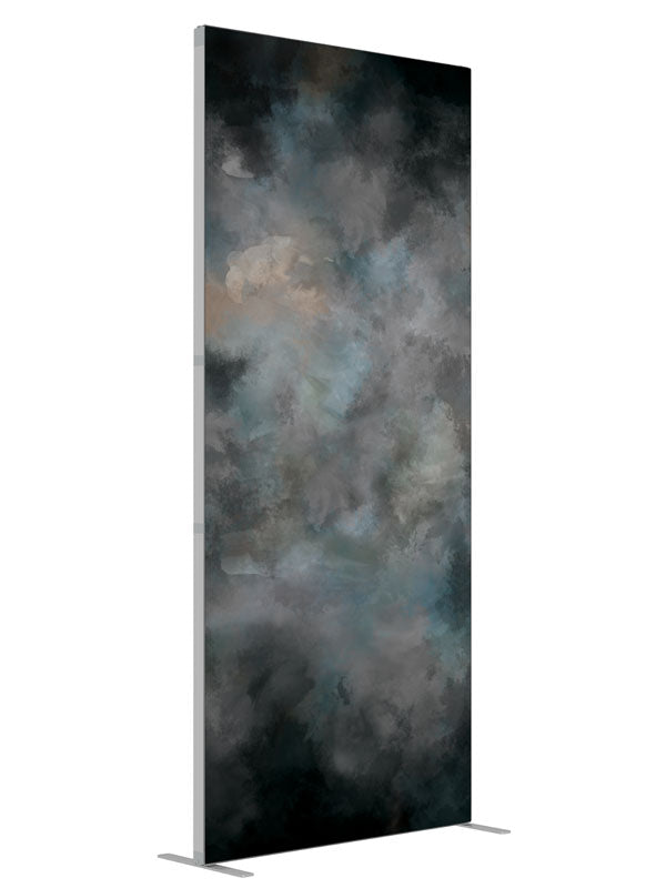 Sincere shown at an angled view, photography backdrop panel for Denny StudioEdge silicone edge frame, 3 ft