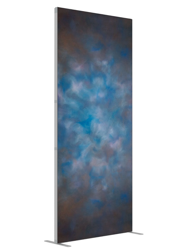 Sinclair shown at an angled view, photography backdrop panel for Denny StudioEdge silicone edge frame, 3 ft