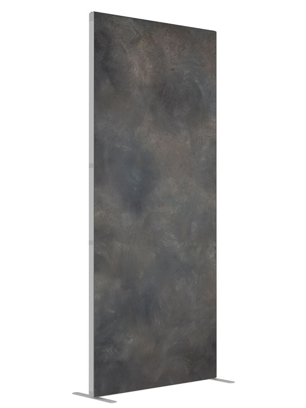 Skyfall shown at an angled view, photography backdrop panel for Denny StudioEdge silicone edge frame, 3 ft