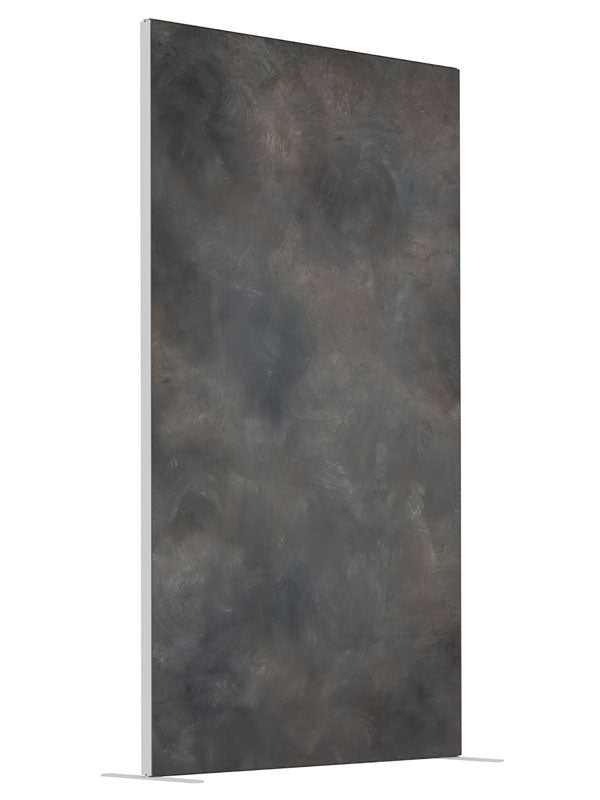 Skyfall shown at an angled view, photography backdrop panel for Denny StudioEdge silicone edge frame, 4 ft
