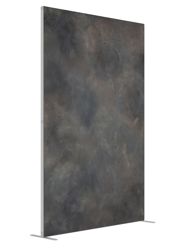 Skyfall shown at an angled view, photography backdrop panel for Denny StudioEdge silicone edge frame, 5 ft