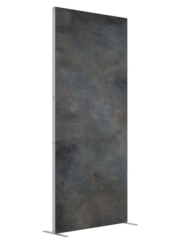 Smoldering shown at an angled view, photography backdrop panel for Denny StudioEdge silicone edge frame, 3 ft