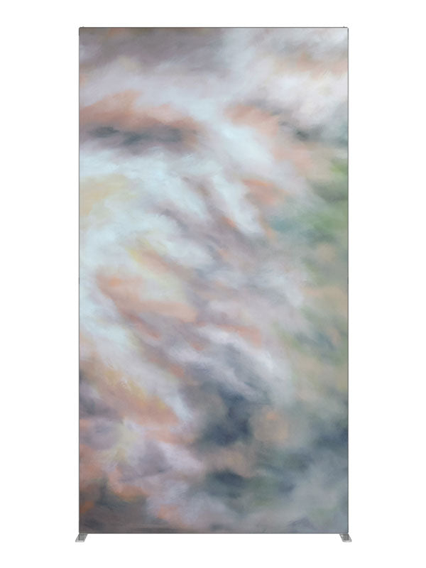 Snowy Meadow, photography backdrop panel for Denny StudioEdge silicone edge frame, 4 ft