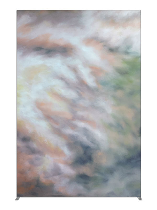 Snowy Meadow, photography backdrop panel for Denny StudioEdge silicone edge frame, 5 ft