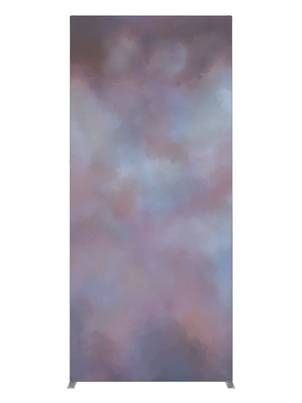 Soft lavender gray cloud, photography backdrop panel for Denny StudioEdge silicone edge frame, 3 ft