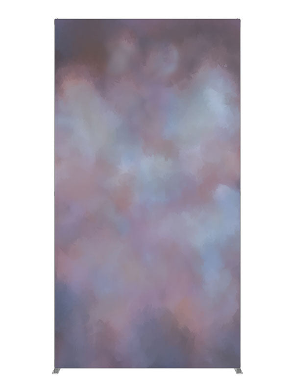 Soft lavender gray cloud, photography backdrop panel for Denny StudioEdge silicone edge frame, 4 ft