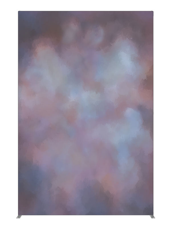Soft lavender gray cloud, photography backdrop panel for Denny StudioEdge silicone edge frame, 5 ft