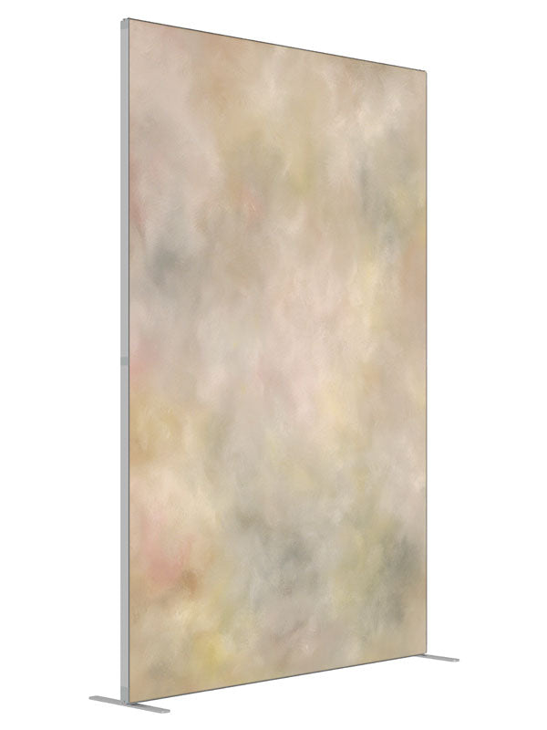 Soft Solitude shown at an angled view, photography backdrop panel for Denny StudioEdge silicone edge frame, 5 ft