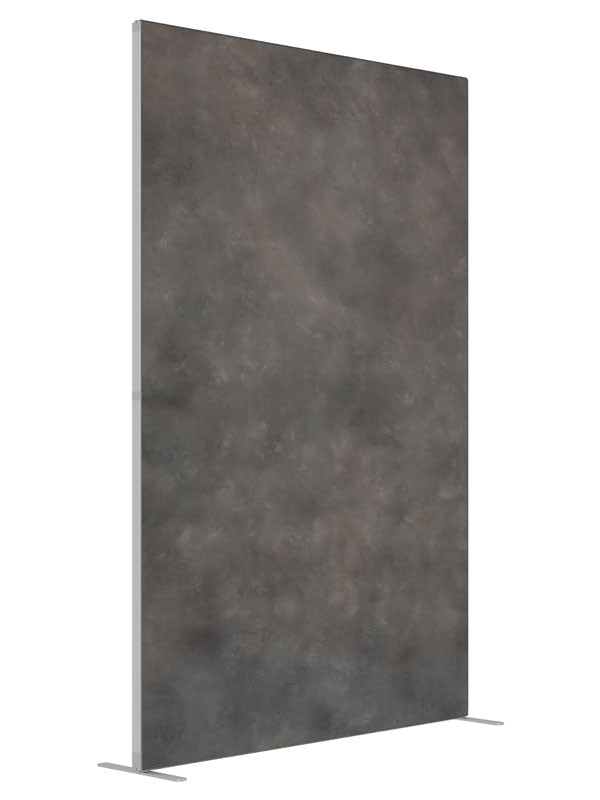 Somber shown at an angled view, photography backdrop panel for Denny StudioEdge silicone edge frame, 5 ft