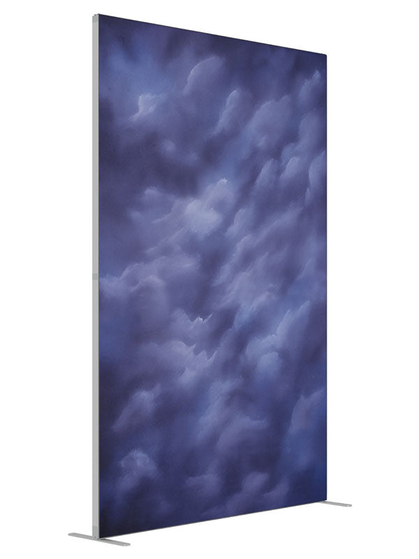 Southern Nights shown at an angled view, photography backdrop panel for Denny StudioEdge silicone edge frame, 5 ft