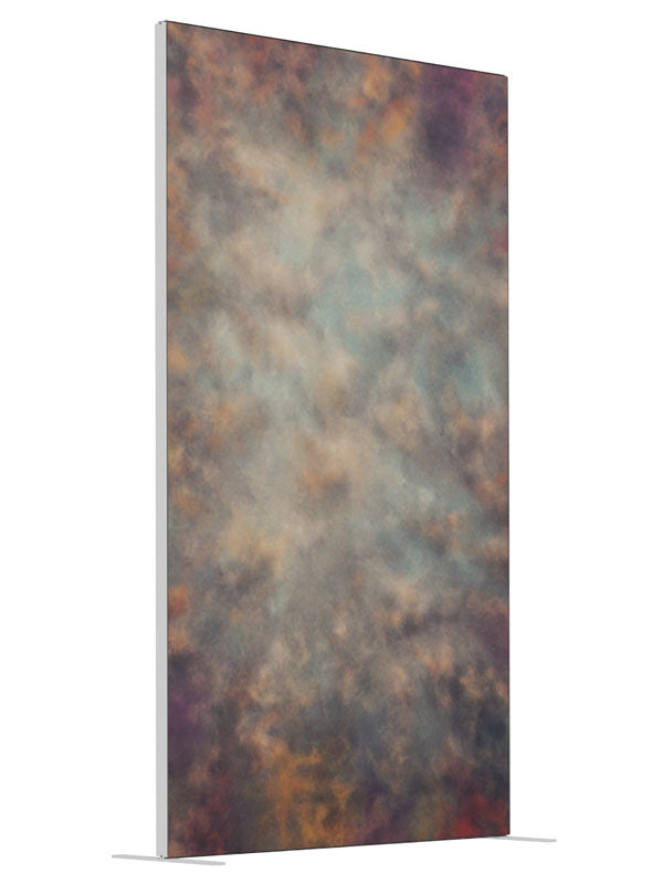 Spectra shown at an angled view, photography backdrop panel for Denny StudioEdge silicone edge frame, 4 ft