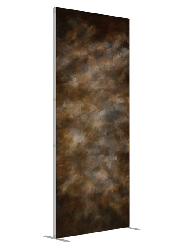 Spellbound shown at an angled view, photography backdrop panel for Denny StudioEdge silicone edge frame, 3 ft
