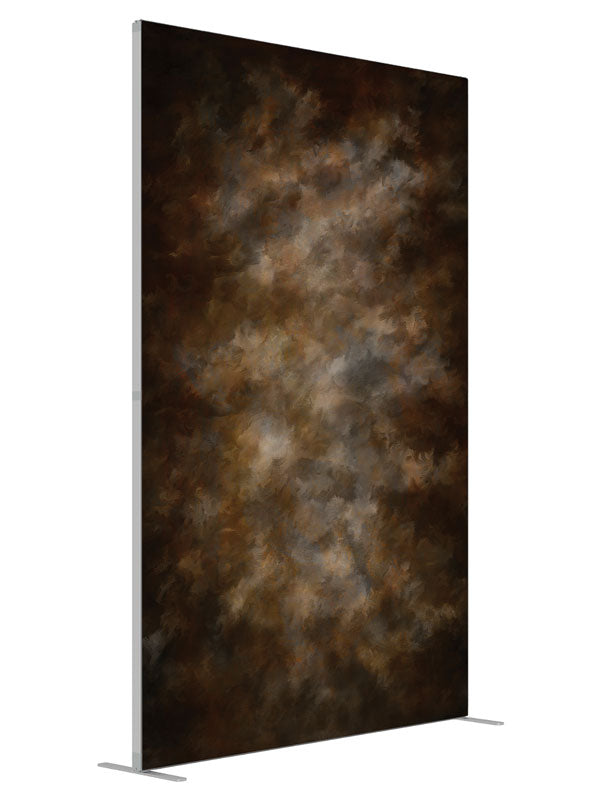Spellbound shown at an angled view, photography backdrop panel for Denny StudioEdge silicone edge frame, 5 ft