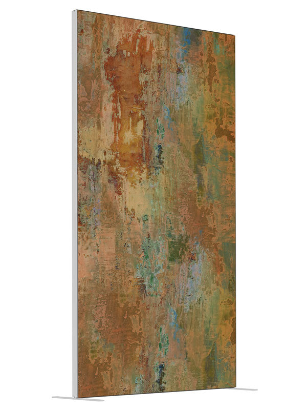 Squashed shown at an angled view, photography backdrop panel for Denny StudioEdge silicone edge frame, 4 ft