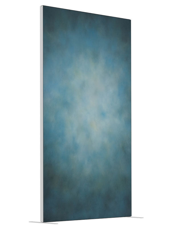 St. Thomas shown at an angled view, photography backdrop panel for Denny StudioEdge silicone edge frame, 4 ft