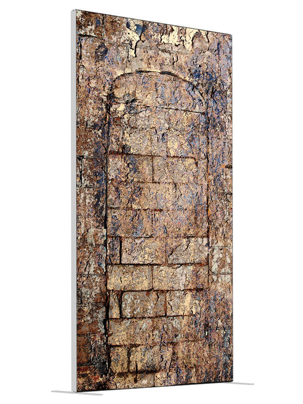 Stone Arch shown at an angled view, photography backdrop panel for Denny StudioEdge silicone edge frame, 4 ft