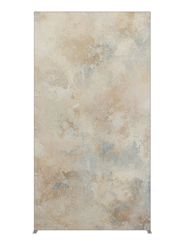 Stonevale Weathered Tan and Blue Wall, photography backdrop panel for Denny StudioEdge silicone edge frame, 4 ft