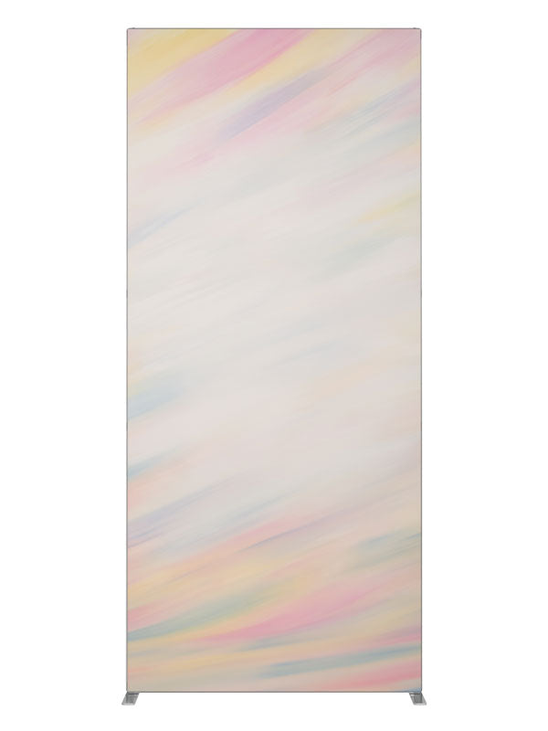 Streaking Pastel, photography backdrop panel for Denny StudioEdge silicone edge frame, 3 ft