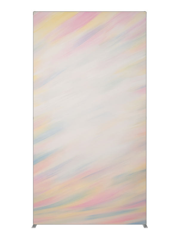 Streaking Pastel, photography backdrop panel for Denny StudioEdge silicone edge frame, 4 ft