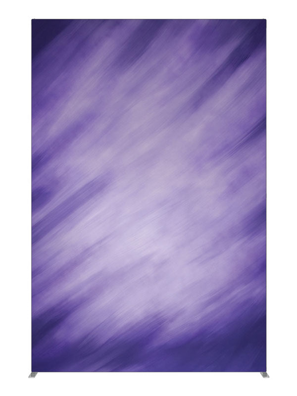 Streaking Purple, photography backdrop panel for Denny StudioEdge silicone edge frame, 5 ft