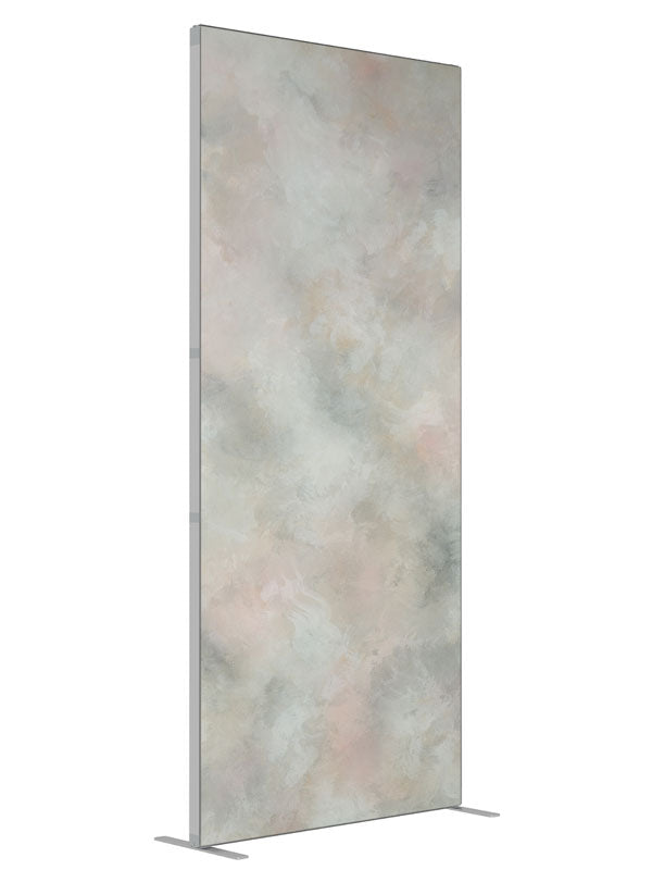 Strothard shown at an angled view, photography backdrop panel for Denny StudioEdge silicone edge frame, 3 ft
