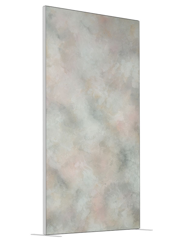 Strothard shown at an angled view, photography backdrop panel for Denny StudioEdge silicone edge frame, 4 ft