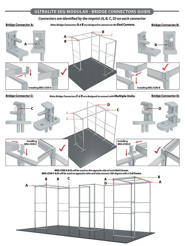 Denny StudioEdge bridge frame connector installation guide