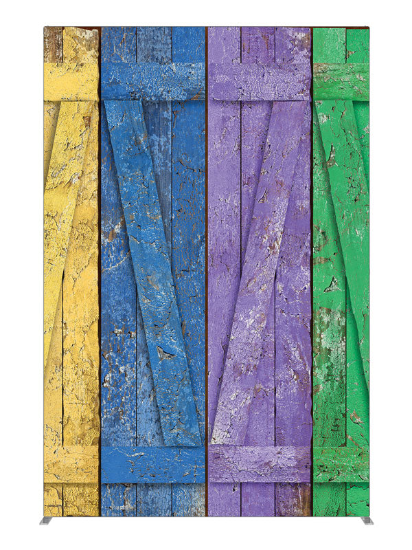 Sultry Shutters, photography backdrop panel for Denny StudioEdge silicone edge frame, 5 ft