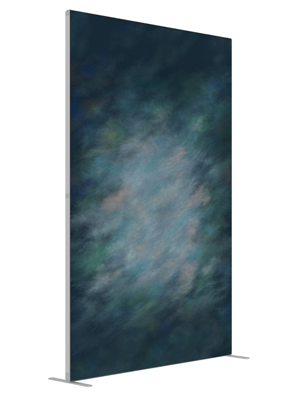 Tamara shown at an angled view, photography backdrop panel for Denny StudioEdge silicone edge frame, 5 ft