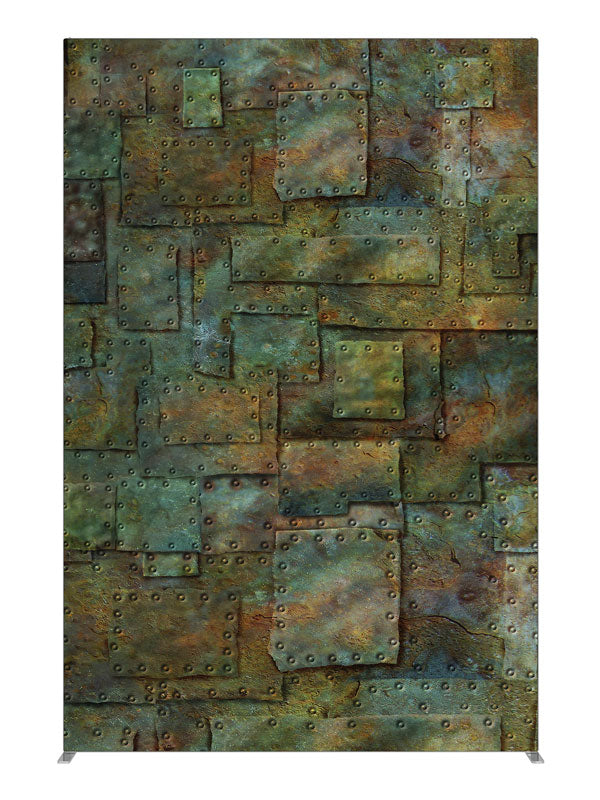 Tarnished Stone Texture, photography backdrop panel for Denny StudioEdge silicone edge frame, 5 ft