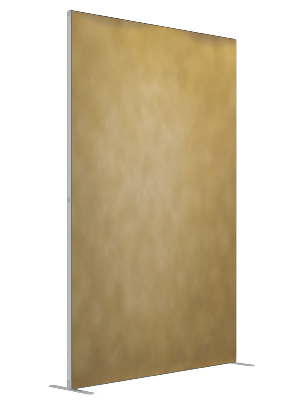 Teak and Pavlova Gold shown at an angled view, photography backdrop panel for Denny StudioEdge silicone edge frame, 5 ft