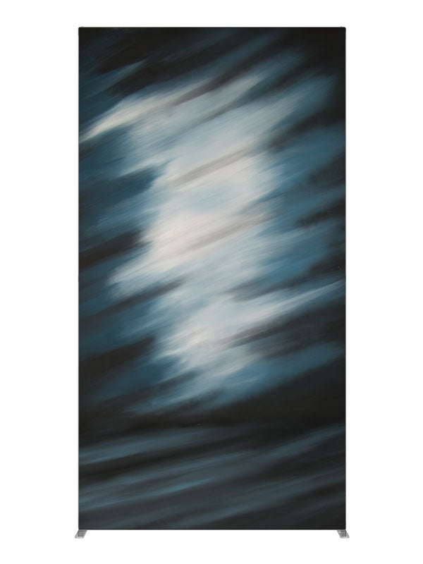 Teal Shadow, photography backdrop panel for Denny StudioEdge silicone edge frame, 4 ft