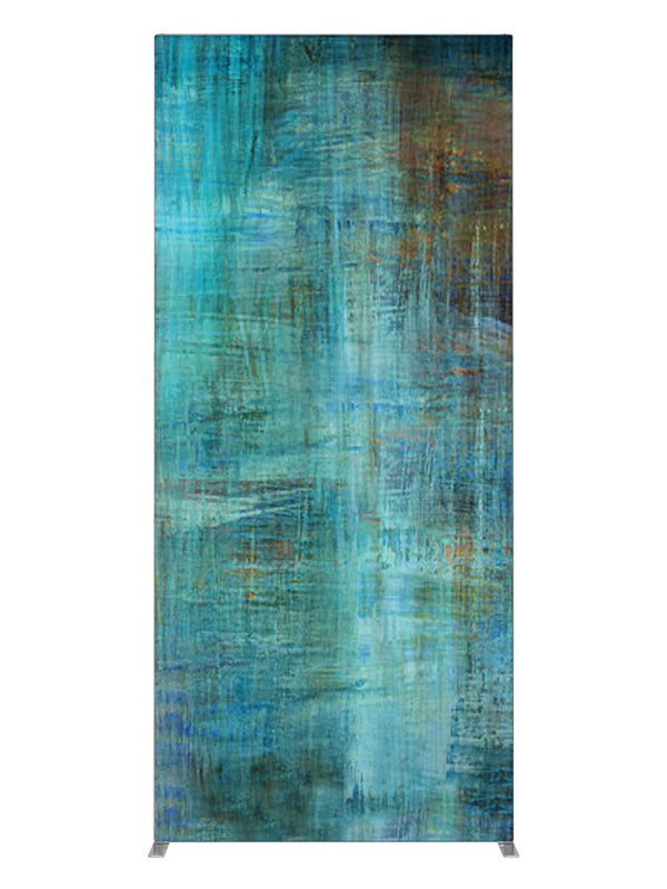 Teal slate grunge texture, photography backdrop panel for Denny StudioEdge silicone edge frame, 3 ft