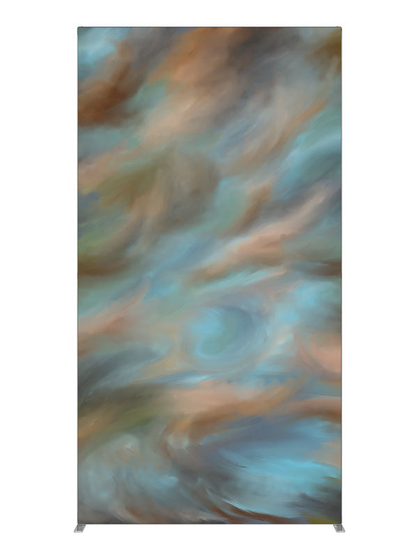 Temporal Shift, photography backdrop panel for Denny StudioEdge silicone edge frame, 4 ft