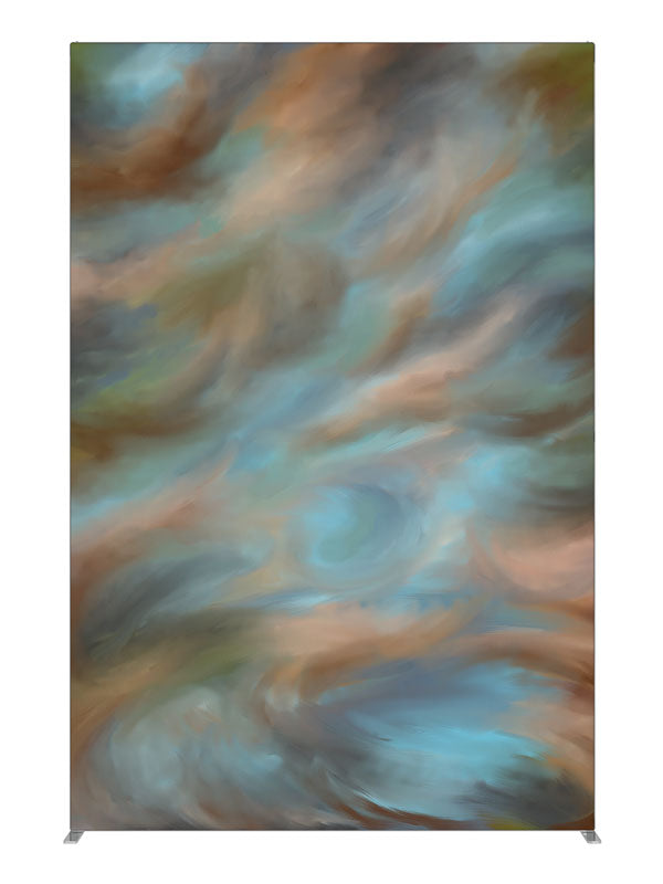 Temporal Shift, photography backdrop panel for Denny StudioEdge silicone edge frame, 5 ft