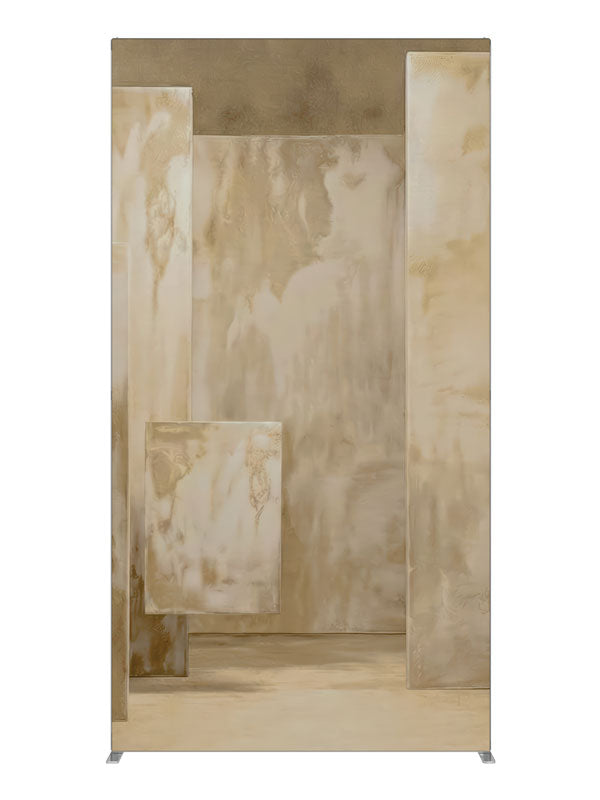 Textured Beige Rectangular Panel, photography backdrop panel for Denny StudioEdge silicone edge frame, 4 ft
