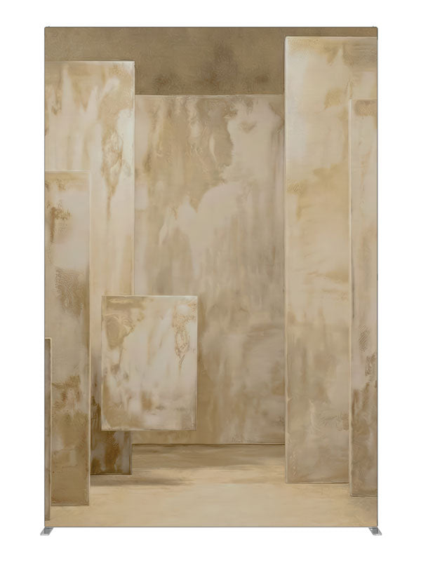 Textured Beige Rectangular Panel, photography backdrop panel for Denny StudioEdge silicone edge frame, 5 ft