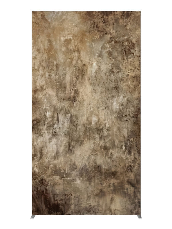 Textured Earth Tone Abstract, photography backdrop panel for Denny StudioEdge silicone edge frame, 4 ft