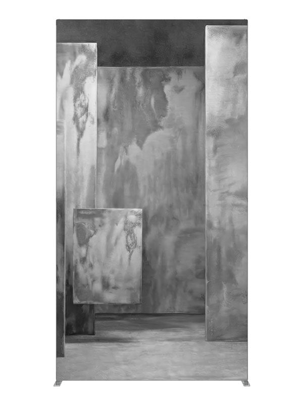 Textured Gray Rectangular Panel, photography backdrop panel for Denny StudioEdge silicone edge frame, 4 ft