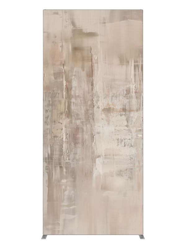 Textured Ivory Elegance, photography backdrop panel for Denny StudioEdge silicone edge frame, 3 ft
